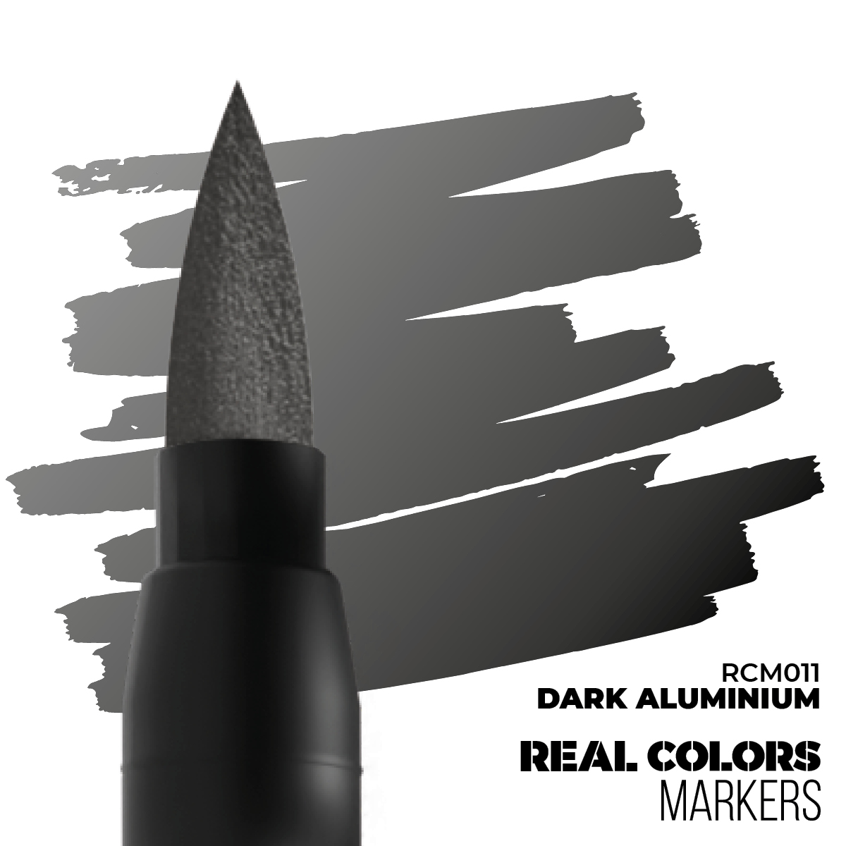AK Real Colors Markers - Dark Aluminium RCM011 - Afbeelding 2