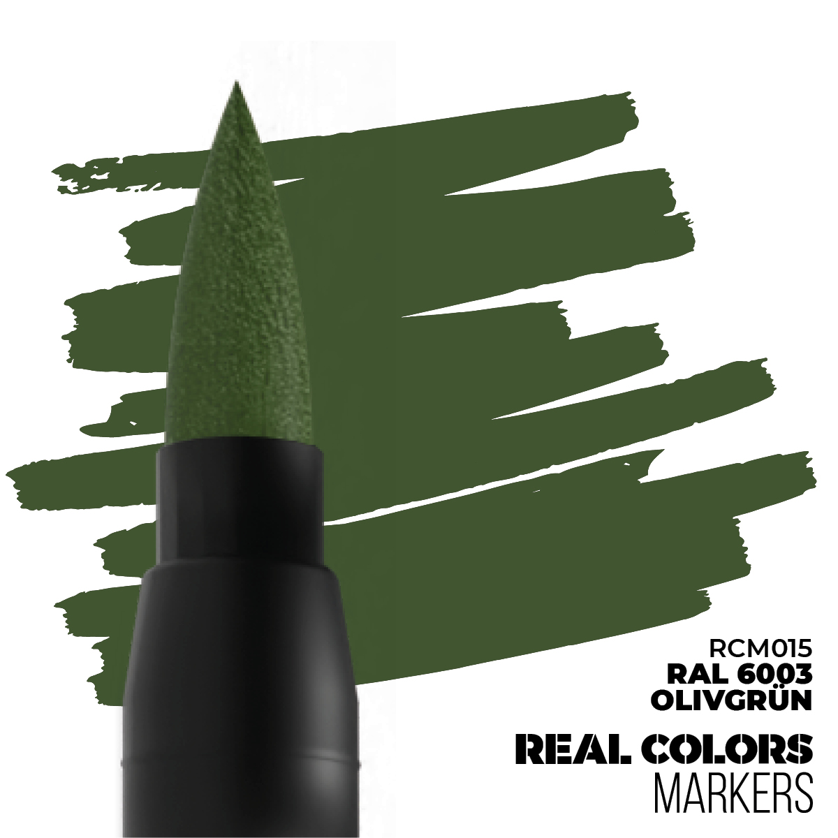 AK Real Colors Markers - Olive Green RAL6003 RCM015 - Afbeelding 2