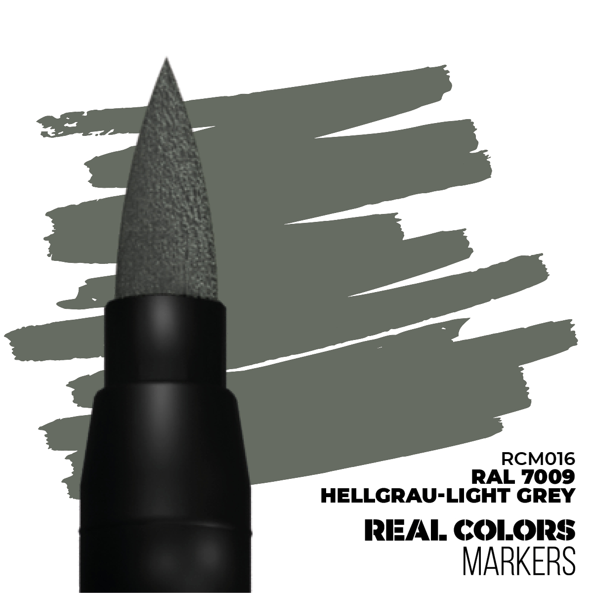 AK Real Colors Markers - Light Grey RAL7009 RCM016 - Afbeelding 2