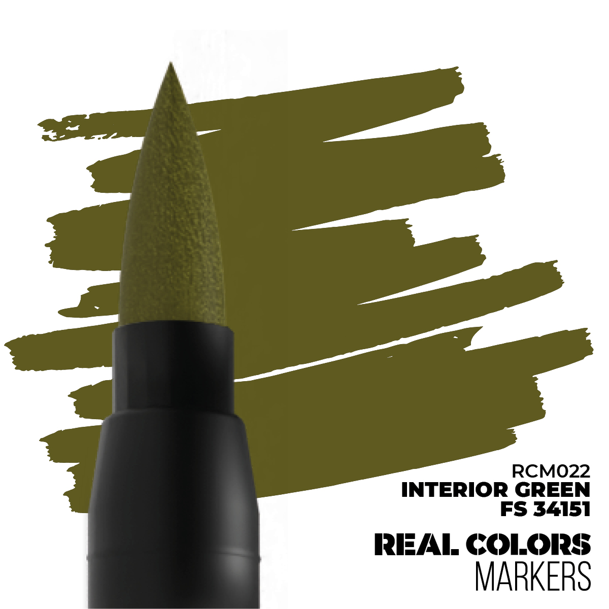 AK Real Colors Markers - Interior Green - FS34151 RCM022 - Afbeelding 2