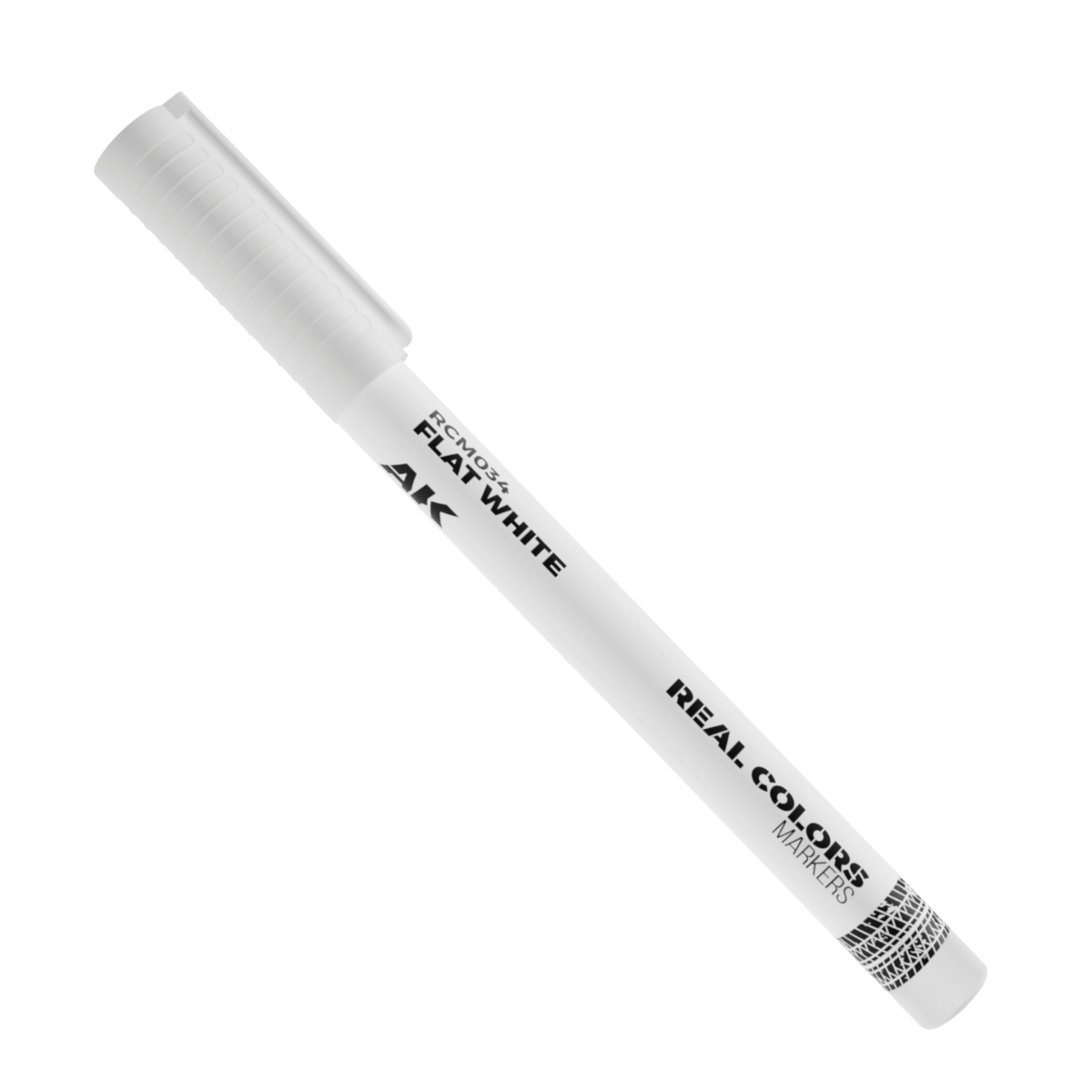 AK Real Colors Markers - Flat White RCM034