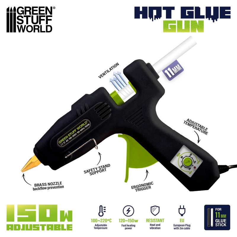 Green Stuff Hot Glue Gun 150w GSW4781