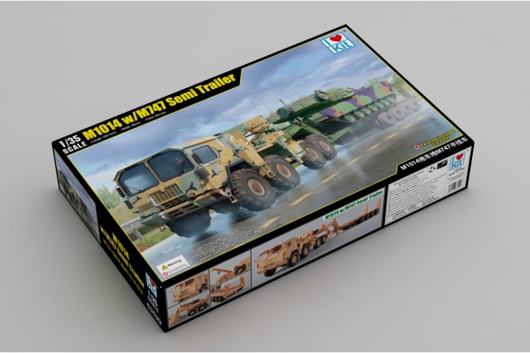 Trumpeter 1:35 M1014 w/M747 Semi Trailer ( zonder tank ) TR63529