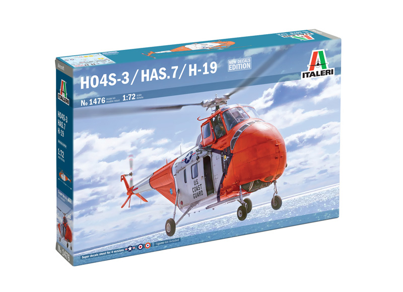 Italeri 1:72 HO4S-3/HAS.7/H-19 IT1476