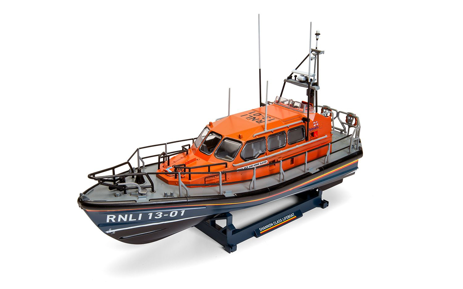 Airfix 1:72 Starter Set RNLI Shannon Class Lifeboat AF55015 - Afbeelding 2