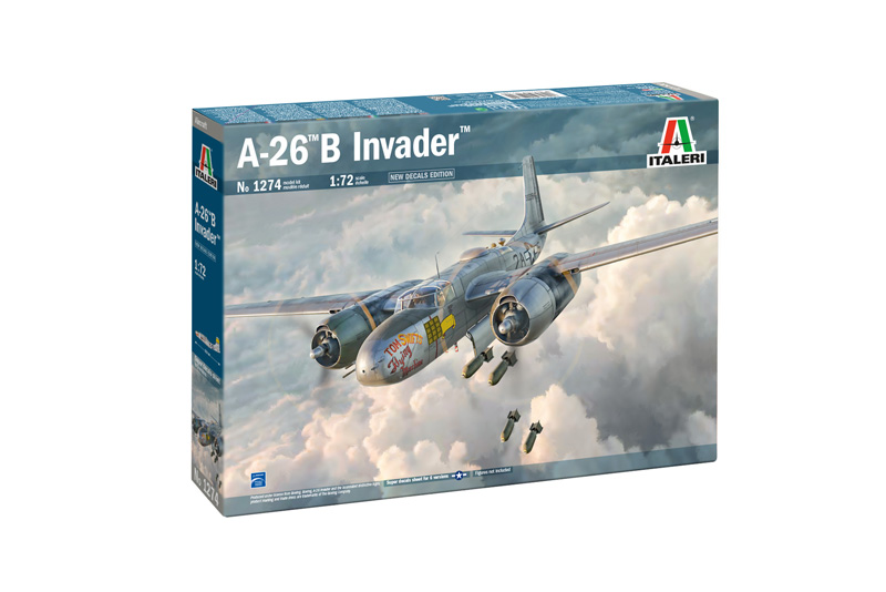 Italeri 1:72 A-26 B Invader IT1274