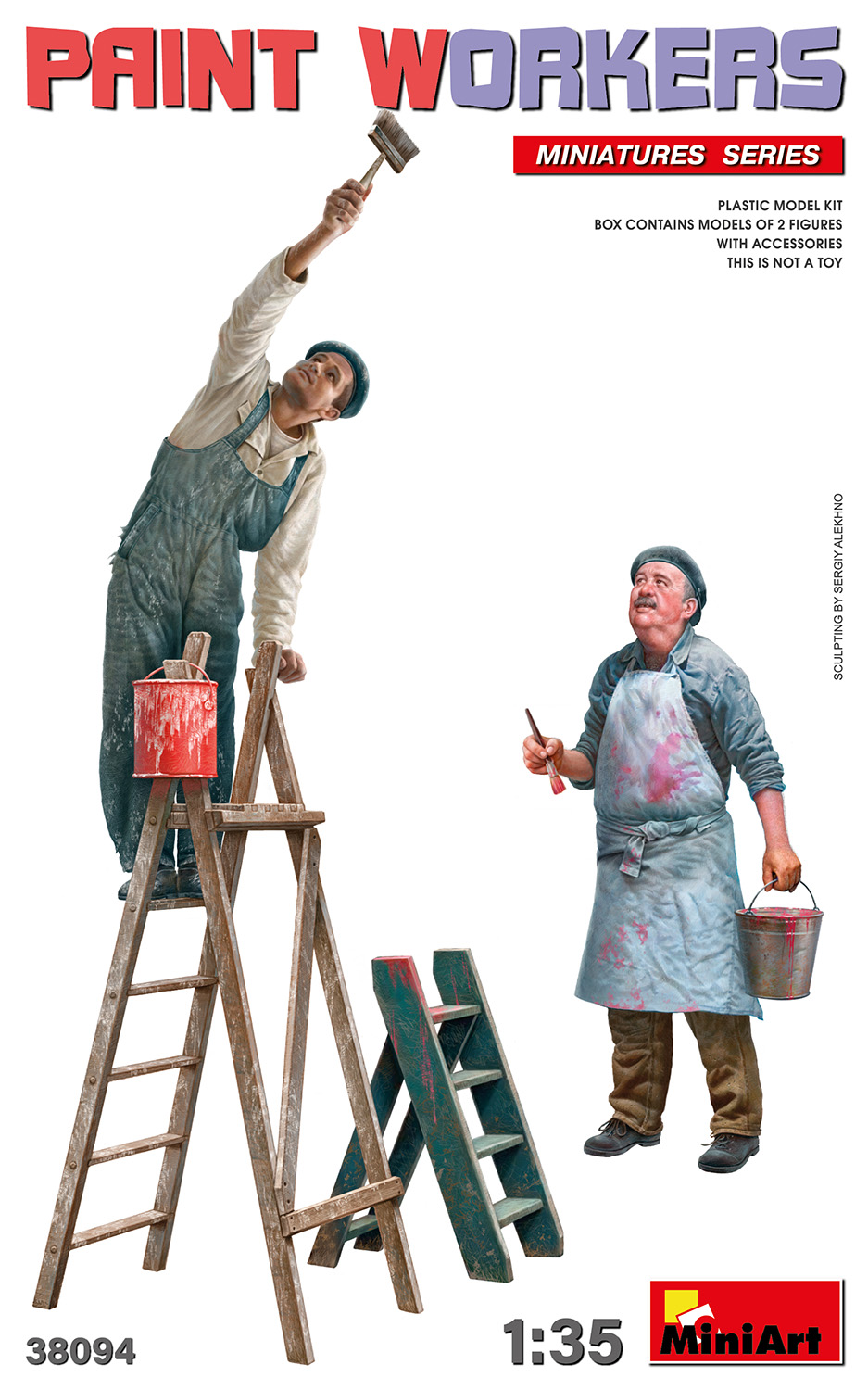 MiniArt 1:35 Paint Workers MA38094