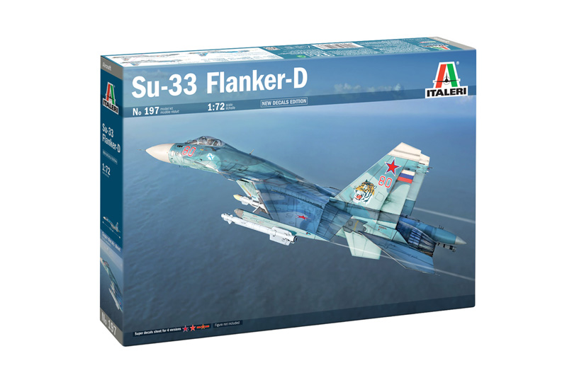 Italeri :72 SU-33 Flanker-D IT197