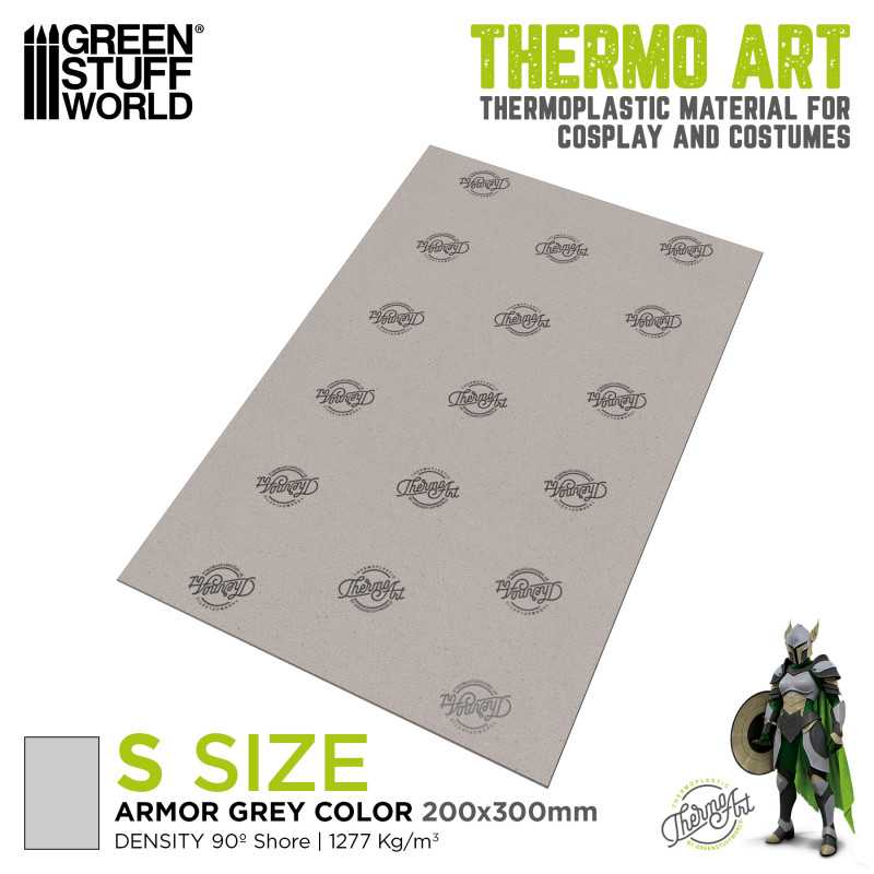 Green Stuff ThermoArt Armor Grey 200x300 mm (S) GSW14120