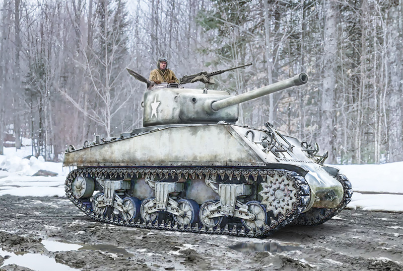 Italeri 1:35 M4A3 76mm Wet Sherman