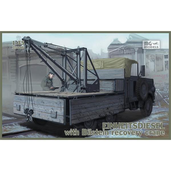 IBG 1:35 Einheitsdiesel with Bilstein recovery crane IBG35006