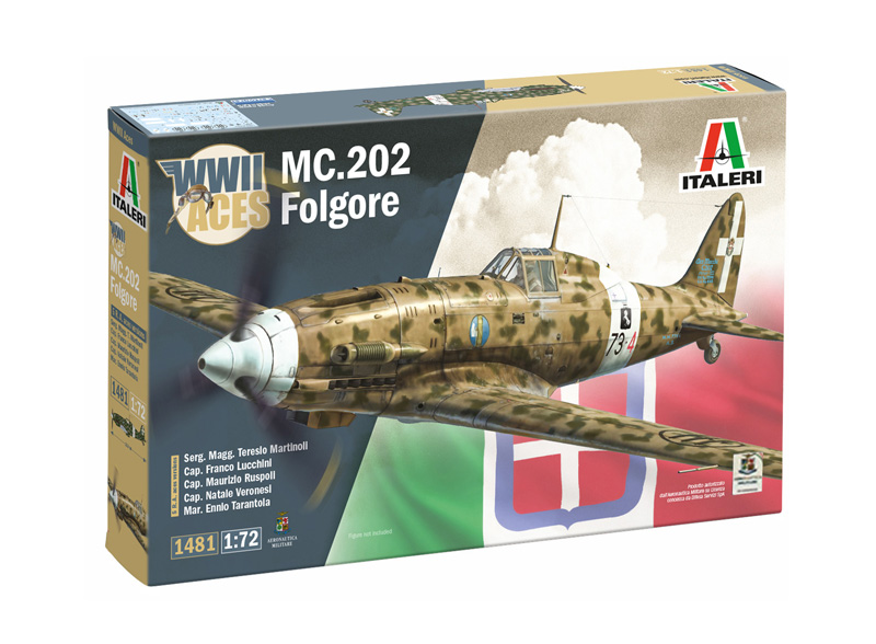 Italeri 1:35 MC-202 Folgore IT1481