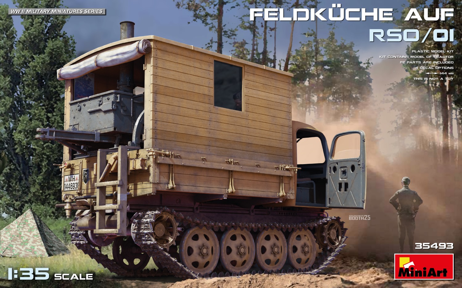 MiniArt 1:35 Feldkuche auf RSO/01 MA35493