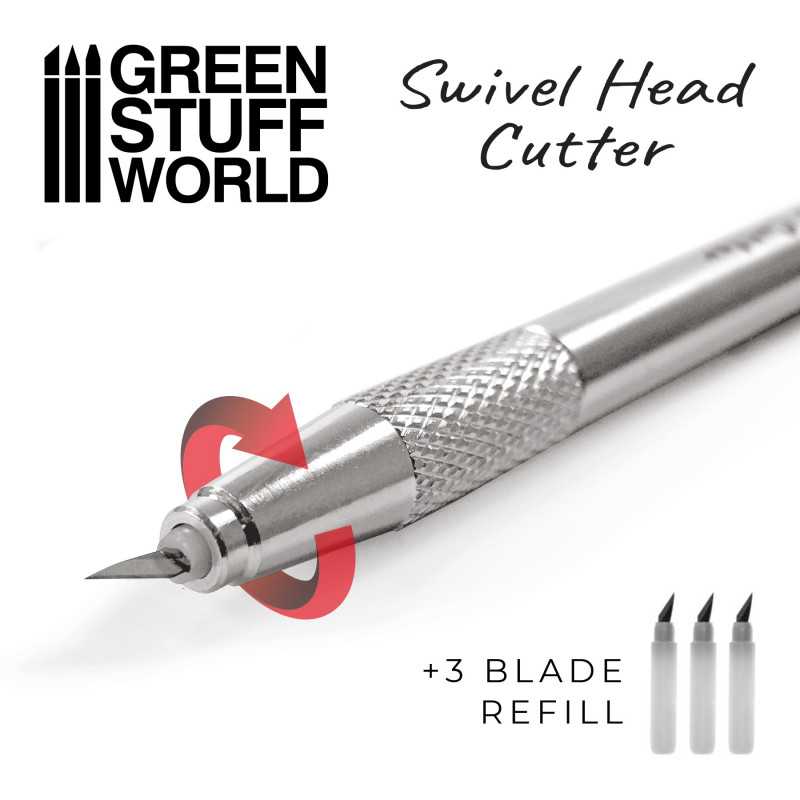 Green Stuff Metal Swivelhead Hobby Knife GSW10461