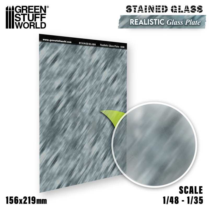 Green Stuff Realistic Glass Plate voor 1:48/1:35 GSW1396 - Afbeelding 2
