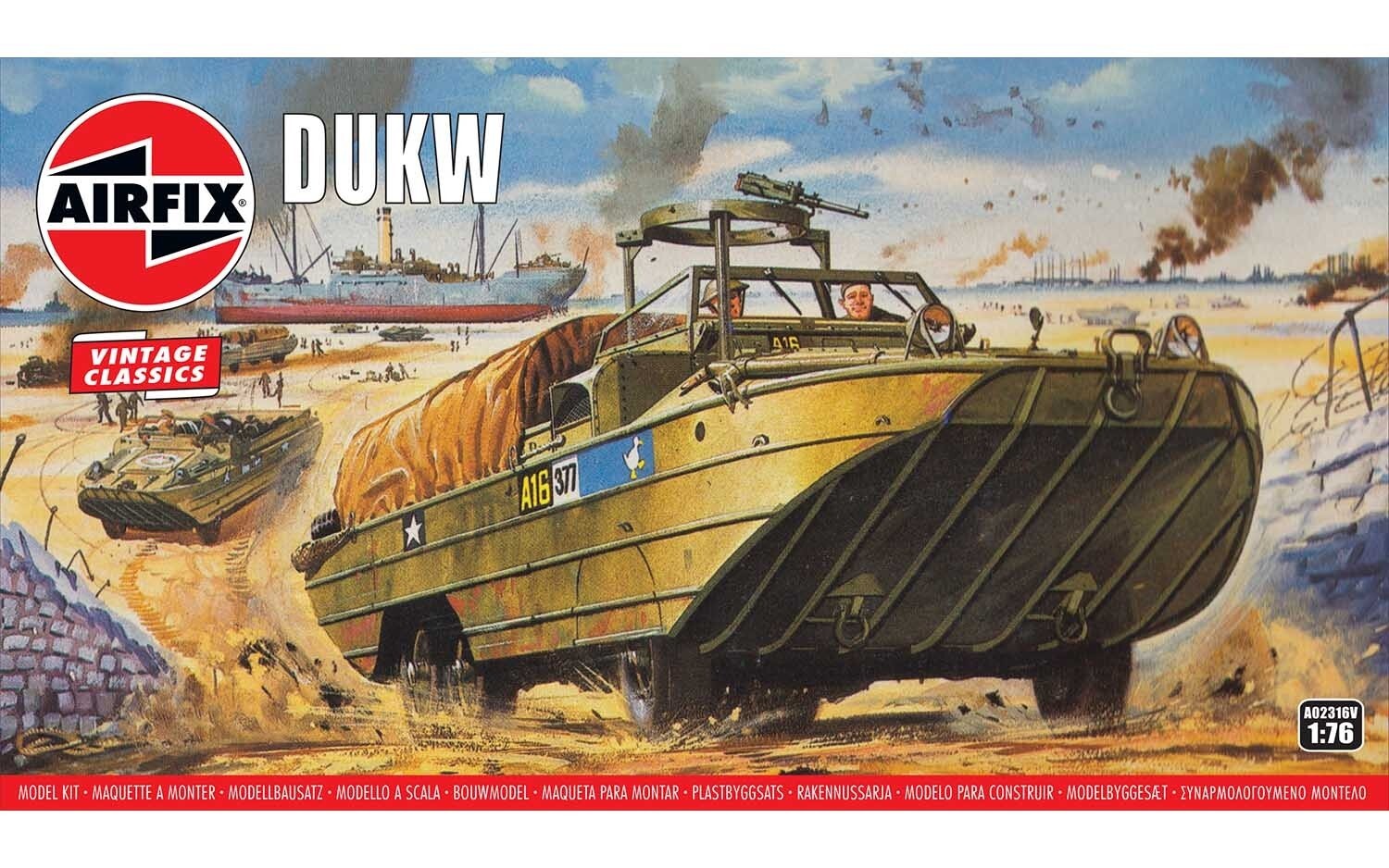 Airfix 1:76 DUKW AF02316V