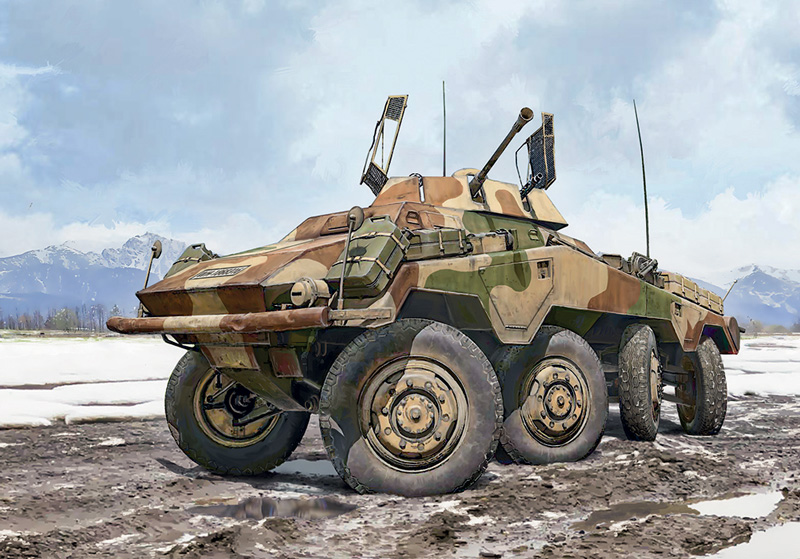 Italeri 1:35 Sd. Kfz. 234/1 IT6757