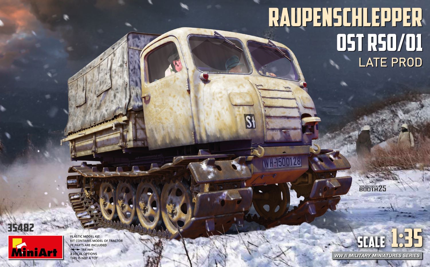 Miniart 1:35 RAUPENSCHLEPPER OST RSO/01. LATE PROD MA35482