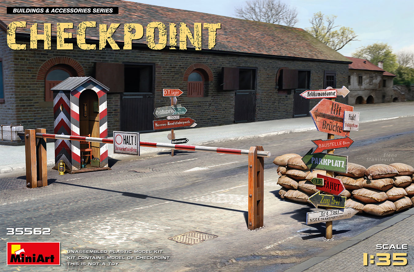 Miniart 1:35 CHECKPOINT MA35562
