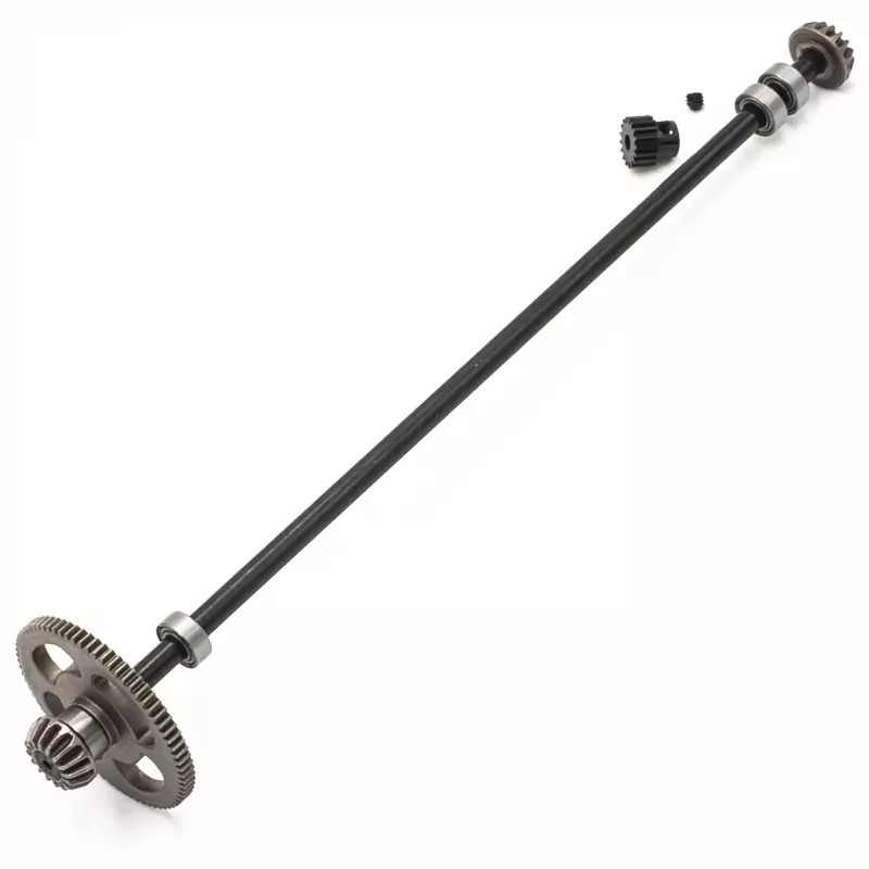 Funtek Complete metalen aandrijfas + pignon kit voor Funtek STX / DTX FTK-22010
