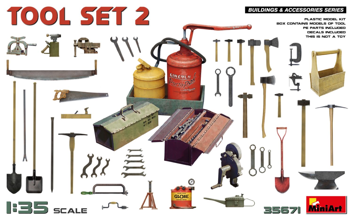 Miniart 1:35 TOOL SET #2 MA35671