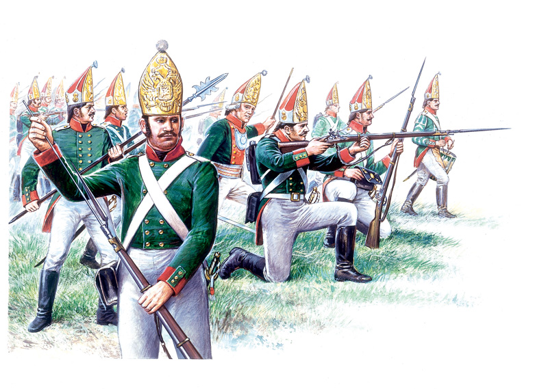 Italeri 1:72 Russian Grenadiers - Napoleonic Wars IT6006S