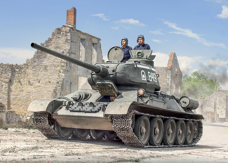 Italeri 1:35 T34/85 Zavod 112 -1944 IT6758S