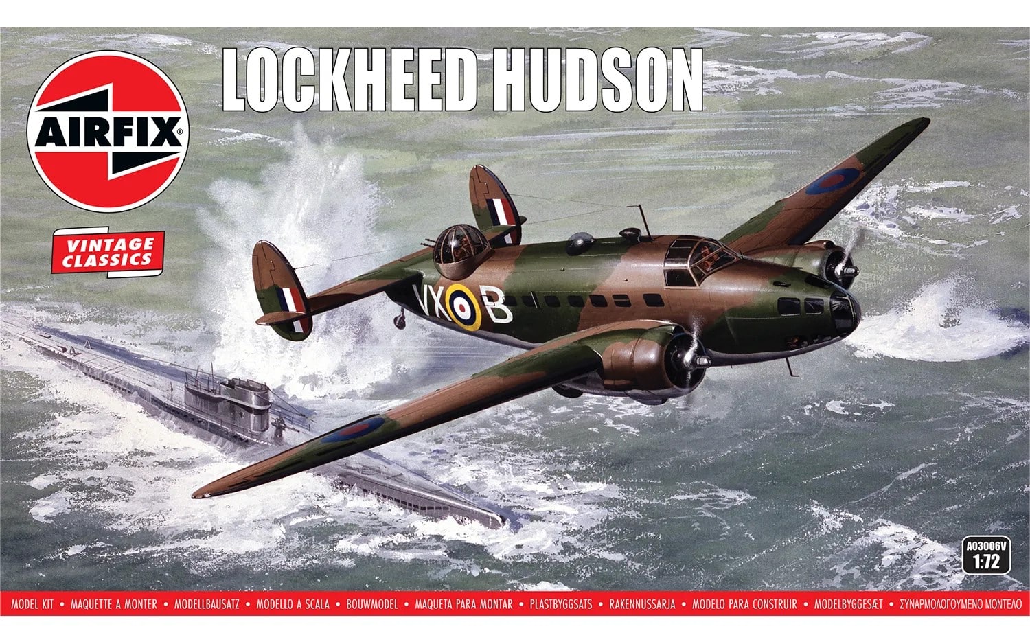 Airfix 1:72 Lockheed Hudson AF03006V