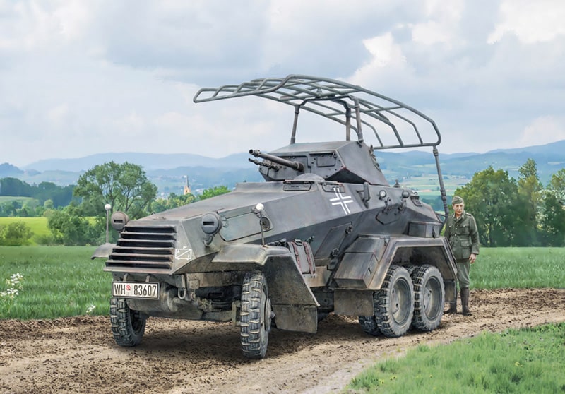 Italeri 1:72 SD.KFZ. 232. 6 RAD IT 97032