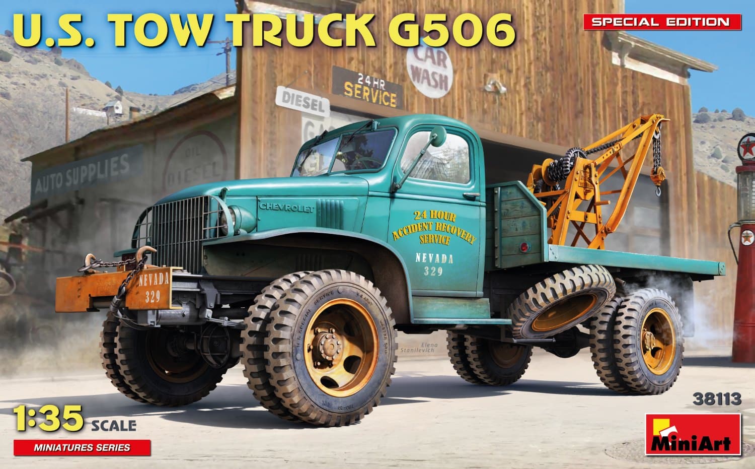 Miniart 1:35 US Tow Truck G506 MA38113