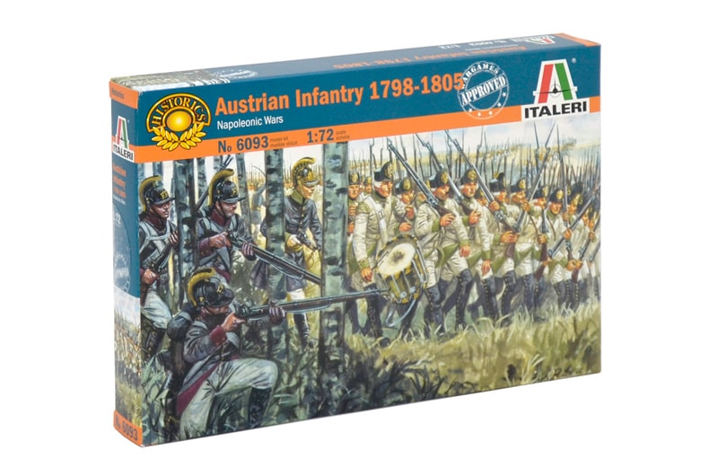 Ialeri 1:72 AustrianInfantry 1798-1805 IT6093