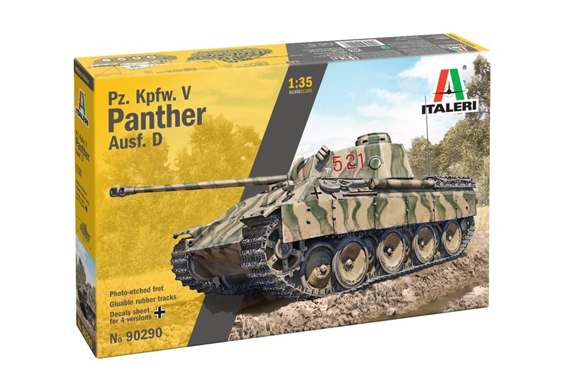 Italeri 1:35 Pz. Kpfw. V Panther Ausf. D IT90290