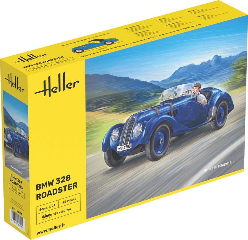 Heller 1:24 BMW 328 Roadster HEL80701