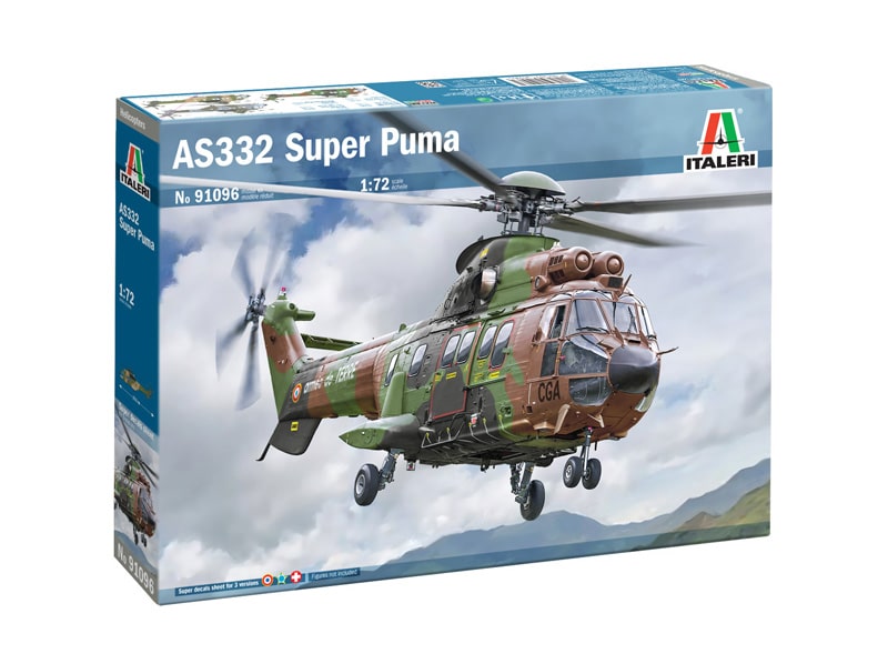 Italeri 1:72 AS332 Super Puma IT91096
