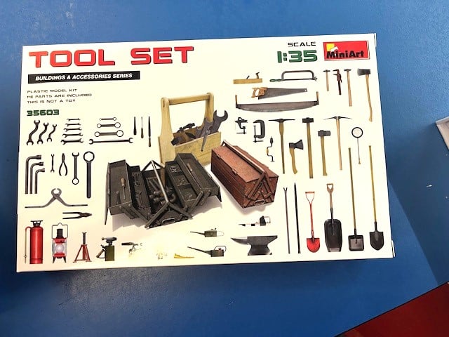 MiniArt 1:35 Tool Set MA35603