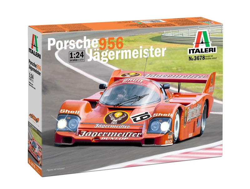 Italeri 1:24 Porsche 956 Jägermeister IT3678