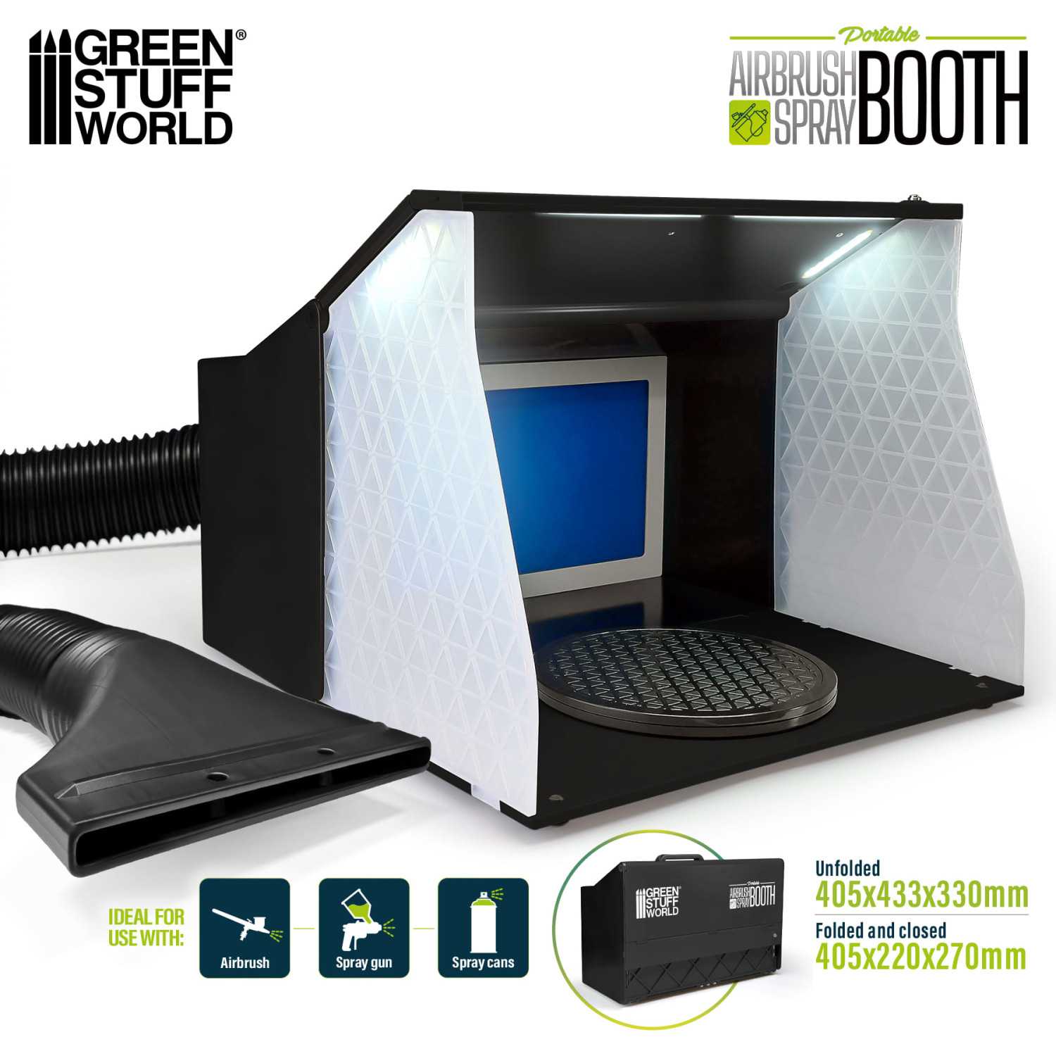 Green Stuff Airbrush Spray Booth GSW6652