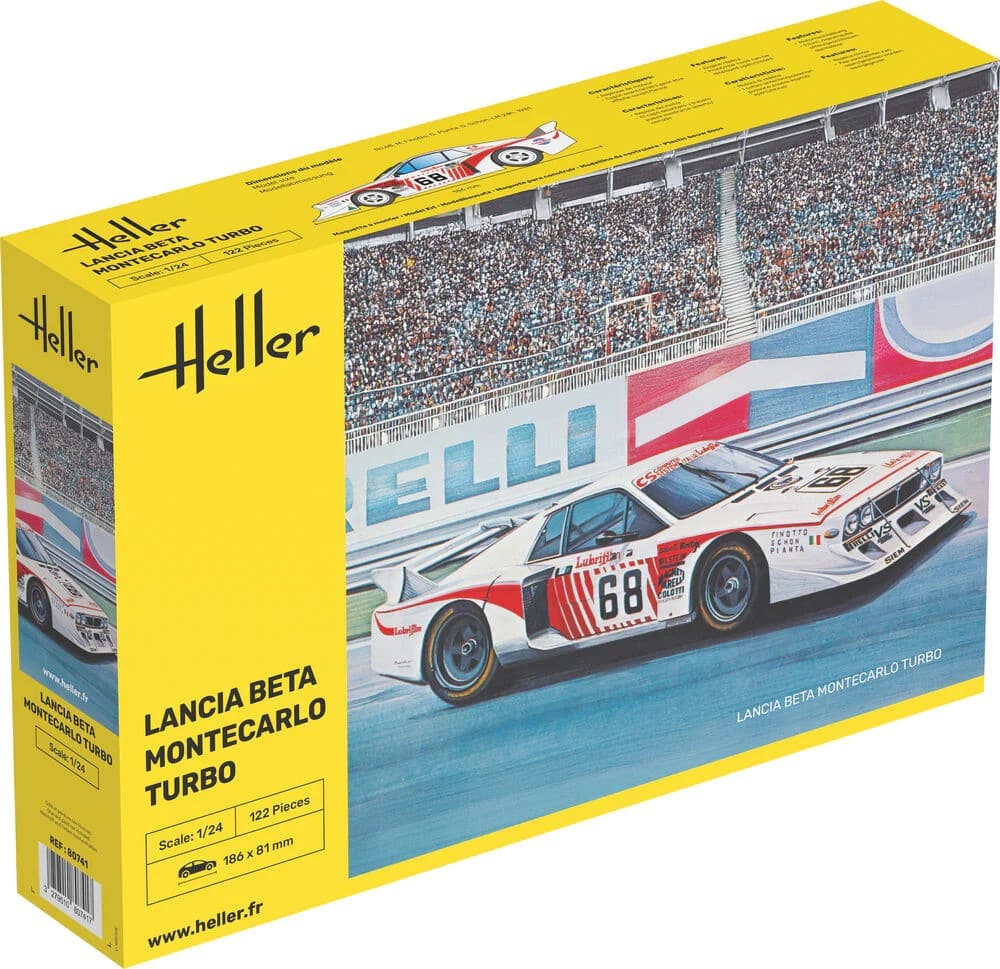 Heller 1:24 Lancia Beta Montecarlo Turbo H80741