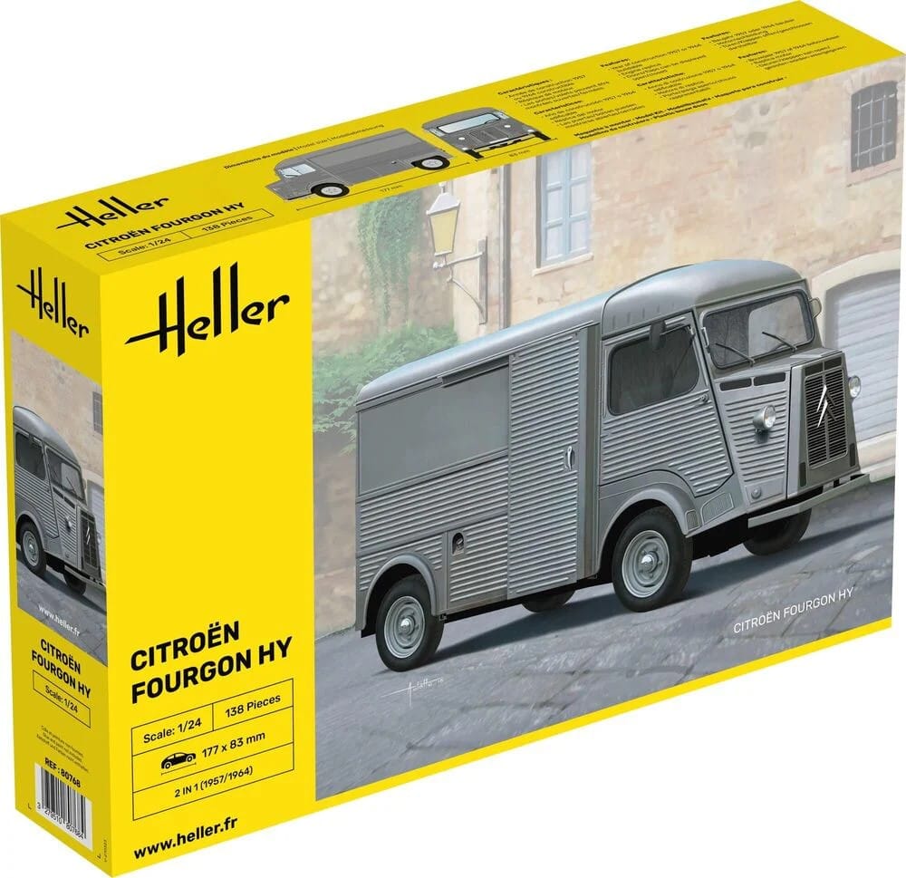 Heller 1:24 Citroen Fourgon HY H80768