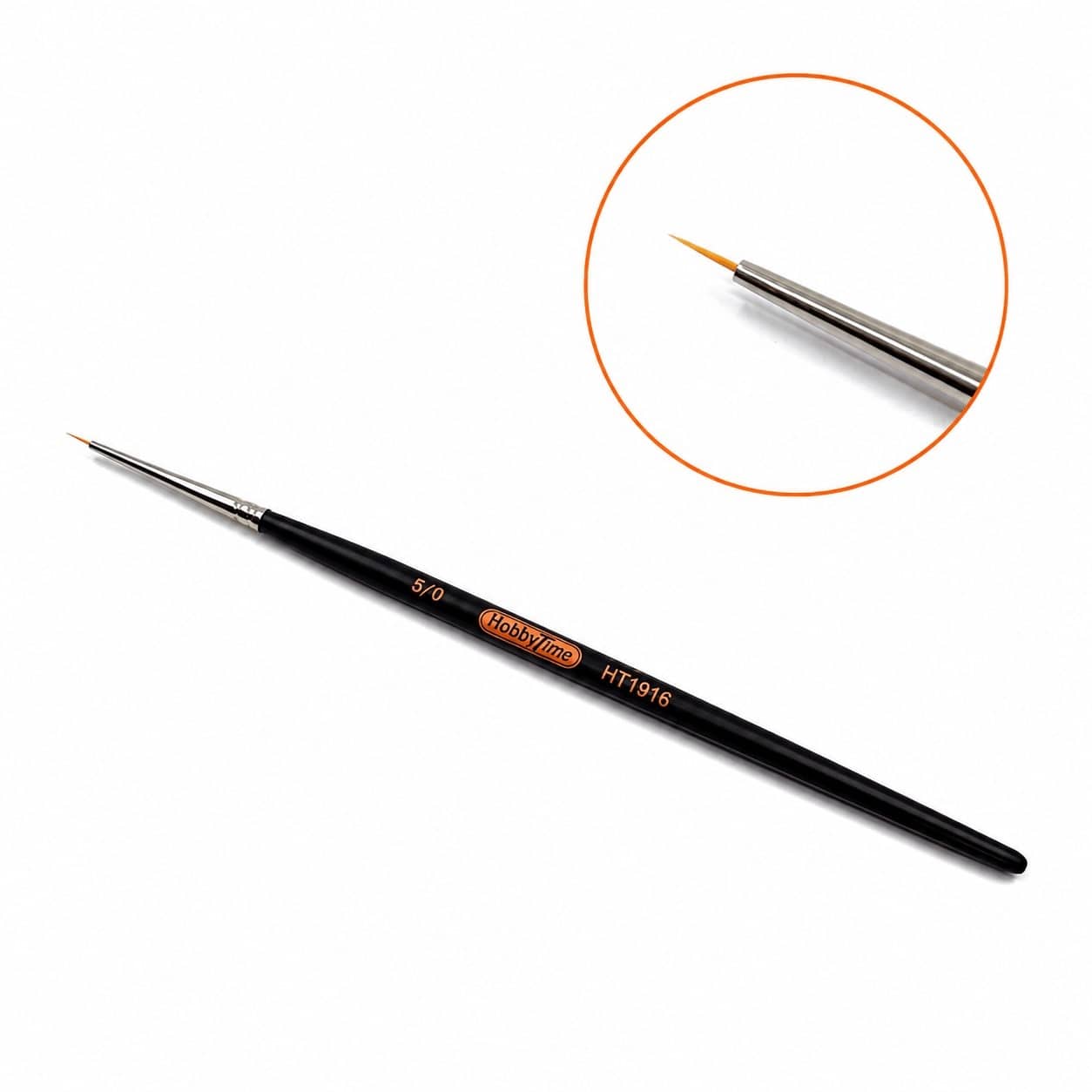 Hobbytime Synthetic Classic Round Handle Brush #5/0 HT1916