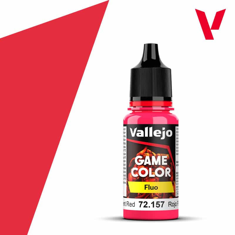 Vallejo Game Color Fluo #103 Fluorescent Red 18ml VAL72.157