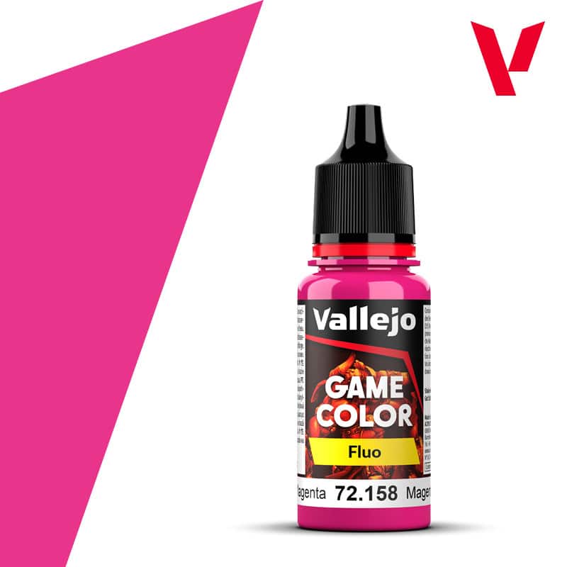 Vallejo Game Color Fluo #104 Fluorescent Magenta 18ml VAL72.158