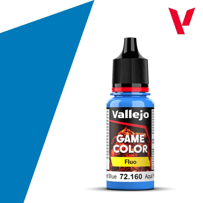 Vallejo Game Color Fluo #106 Fluorescent Blue 18ml VAL72.160