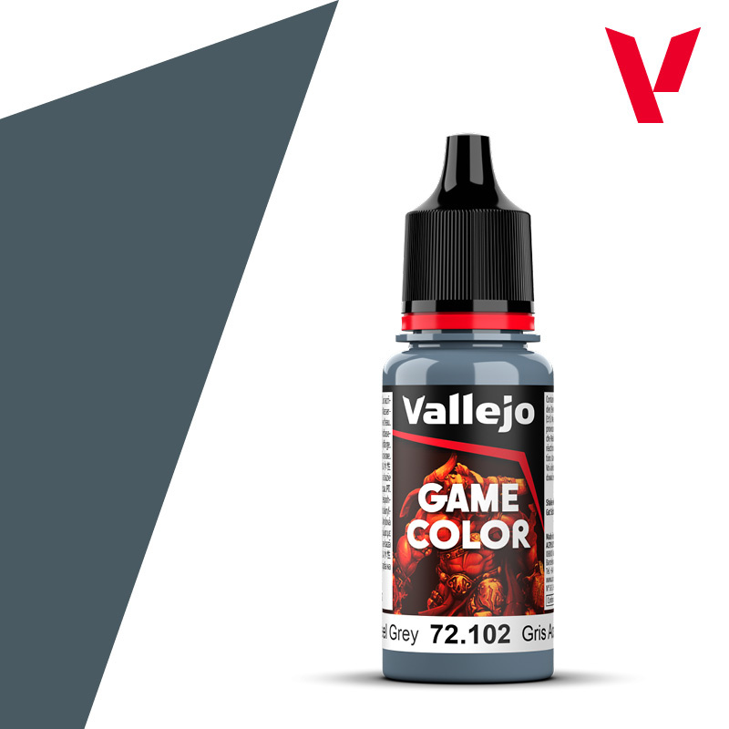 Vallejo Game Color #74 Steel Grey 18ml VAL72.102