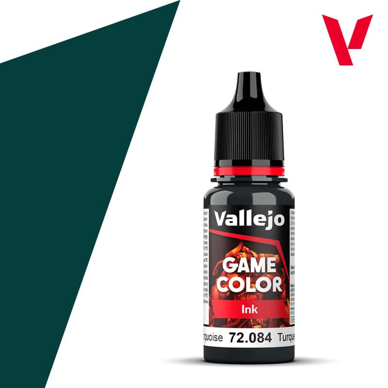 Vallejo Game Color Ink #116 Dark Turquoise 18ml VAL72.084