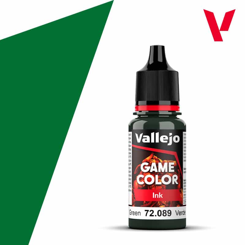 Vallejo Game Color Ink #117 Green 18ml VAL72.089