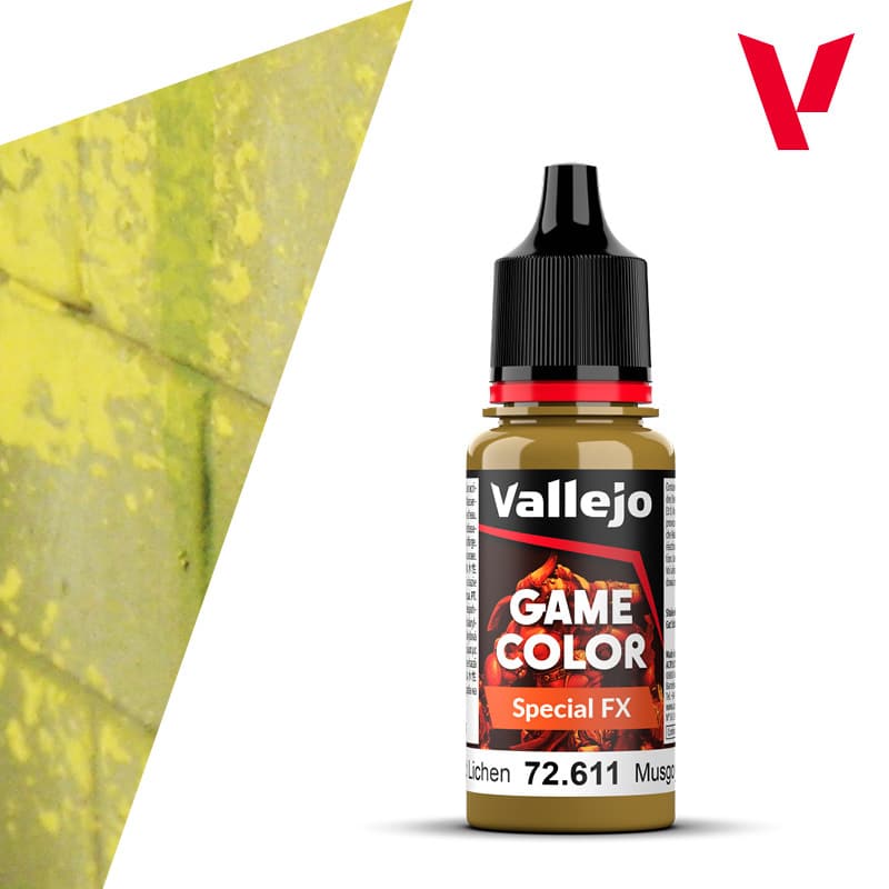 Vallejo Game Color Special FX #100 Moss and Lichen 18ml VAL72.611