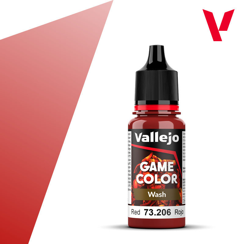 Vallejo Game Color Wash #83 Red 18ml VAL73.206